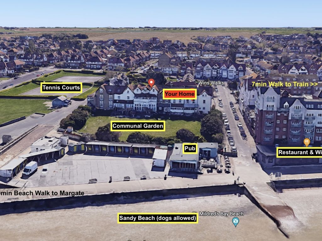 1 bed flat to rent in Beach Rise, WestgateOnSea CT8, £700 pcm Zoopla