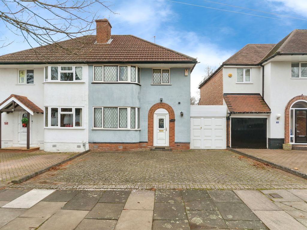3 bed semidetached house for sale in Pakefield Road, Birmingham, West