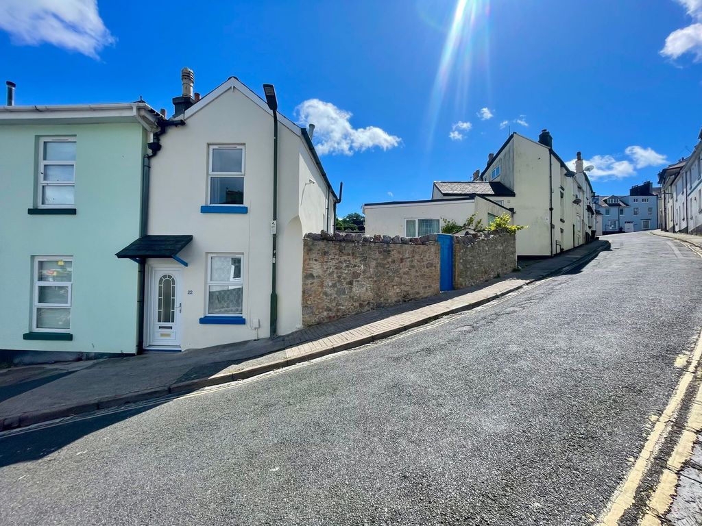 2 bed end terrace house for sale in Abbey Road, Torquay TQ2, £150,000
