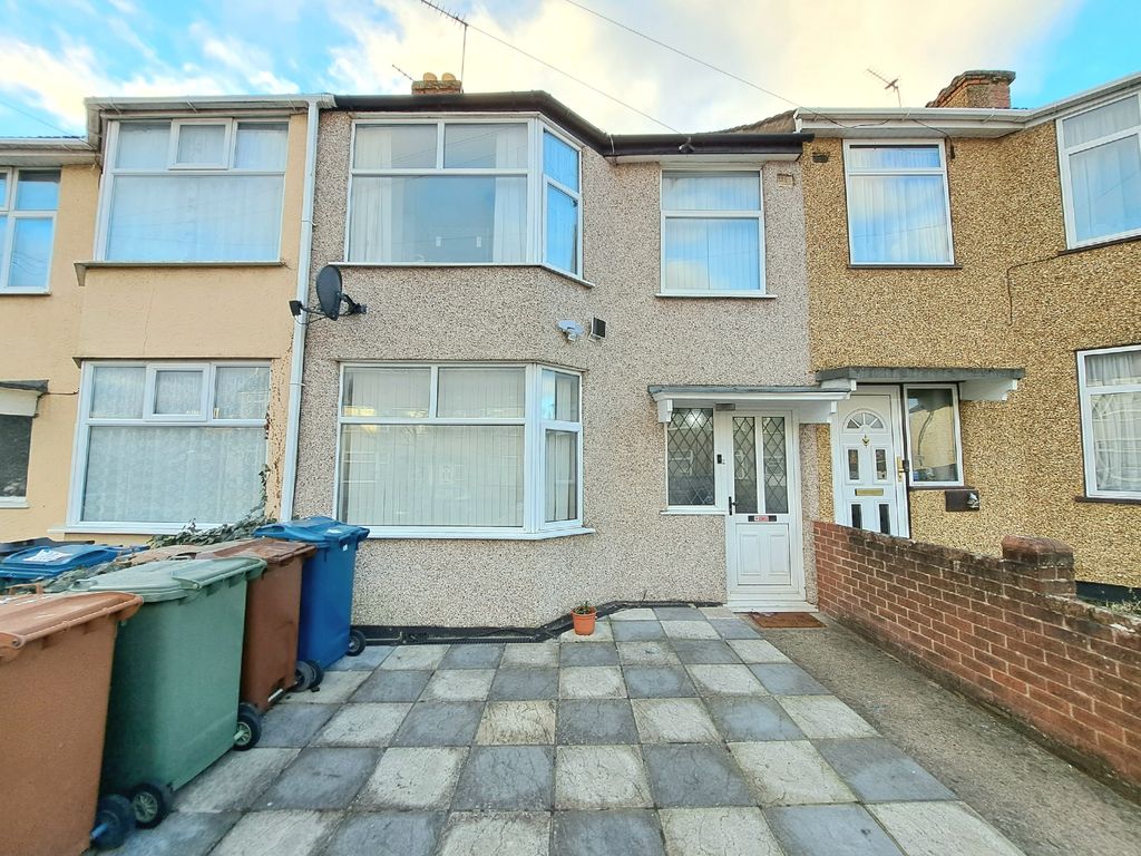 3 bed terraced house for sale in Whitefriars Avenue, Harrow HA3, £