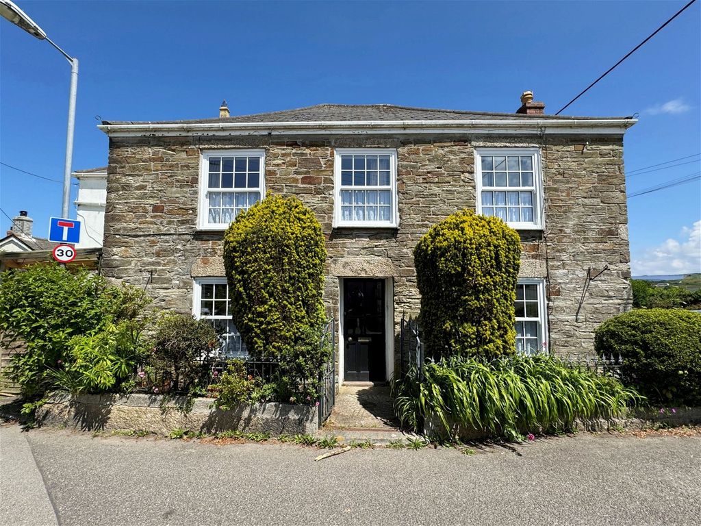 4 bed detached house for sale in Rope Walk, Mount Hawke, Truro TR4, £