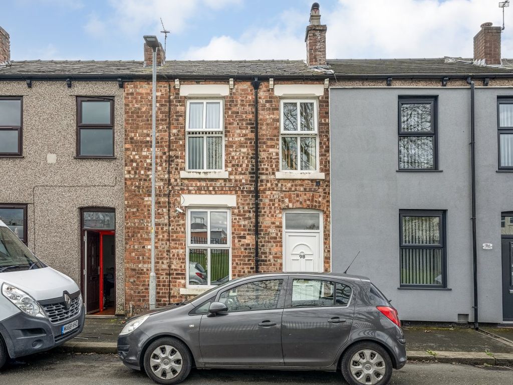 3 bed terraced house for sale in Algernon Street, Hindley, Wigan WN2, £