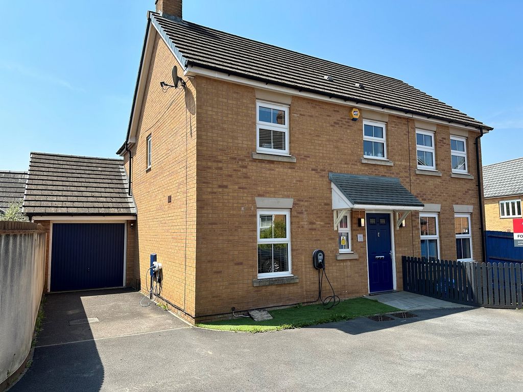 4 bed detached house for sale in Clos Y Fferm, Coity, Bridgend County