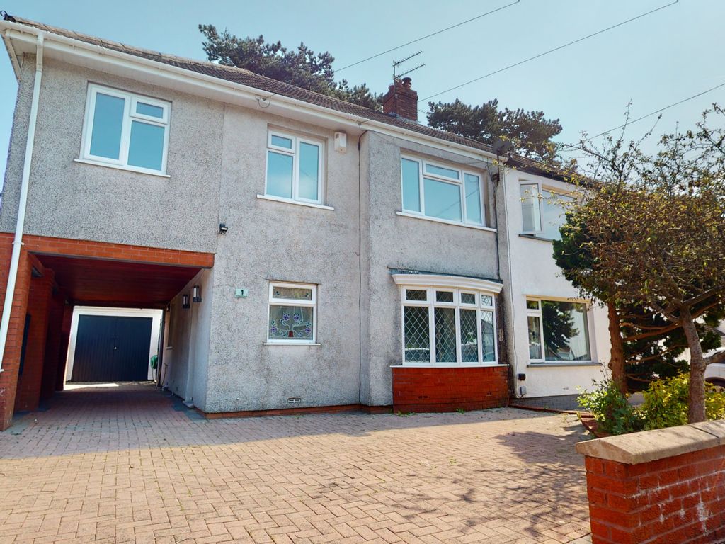 4 bed semidetached house to rent in Clos Fach, Rhiwbina, Cardiff CF14