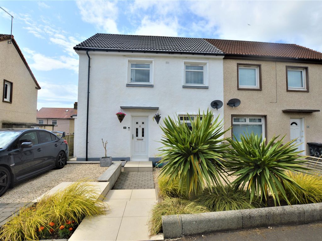 2 bed semidetached house for sale in 34 Pladda Road, Saltcoats KA21, £