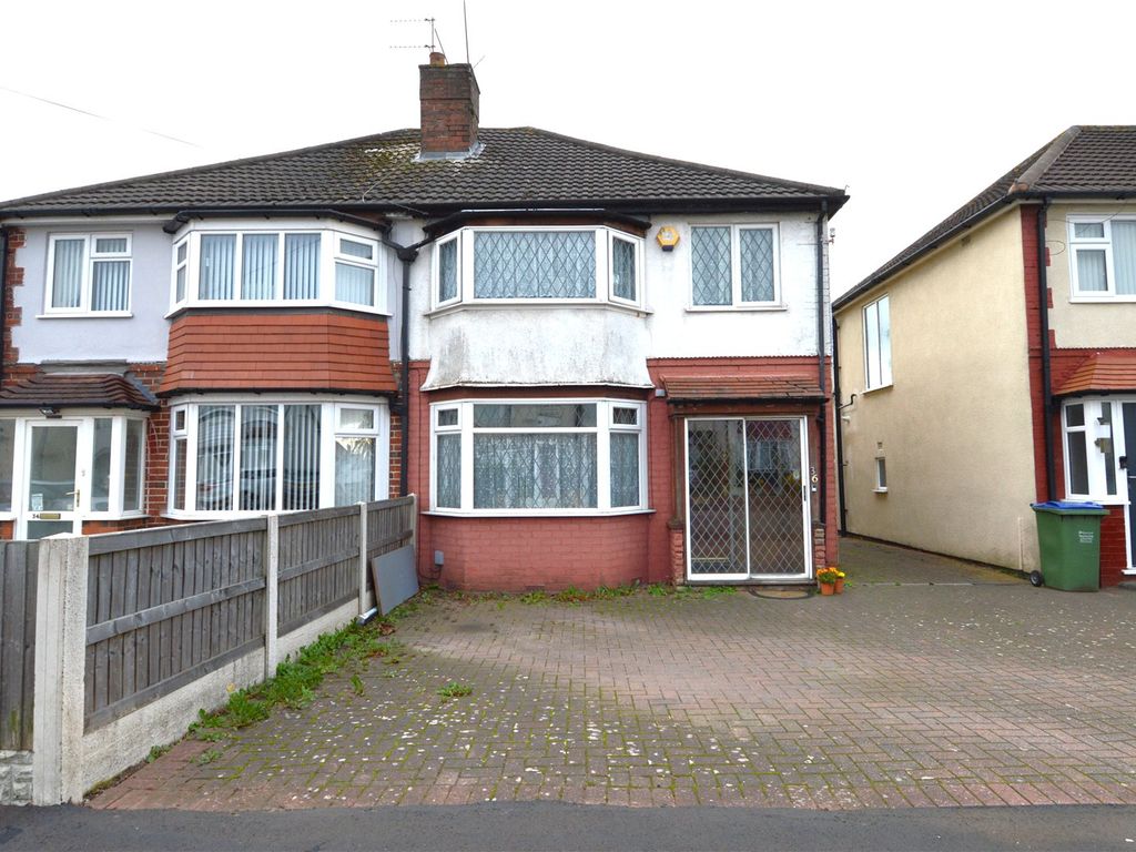 3 bed semidetached house for sale in Perry Hill Road, Oldbury