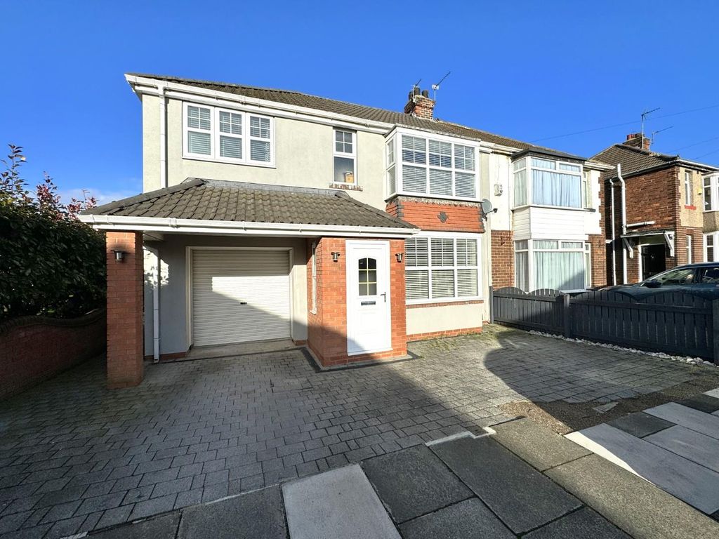 4 bed semidetached house for sale in Glentower Grove, Seaton Carew, Hartlepool TS25, £249,950