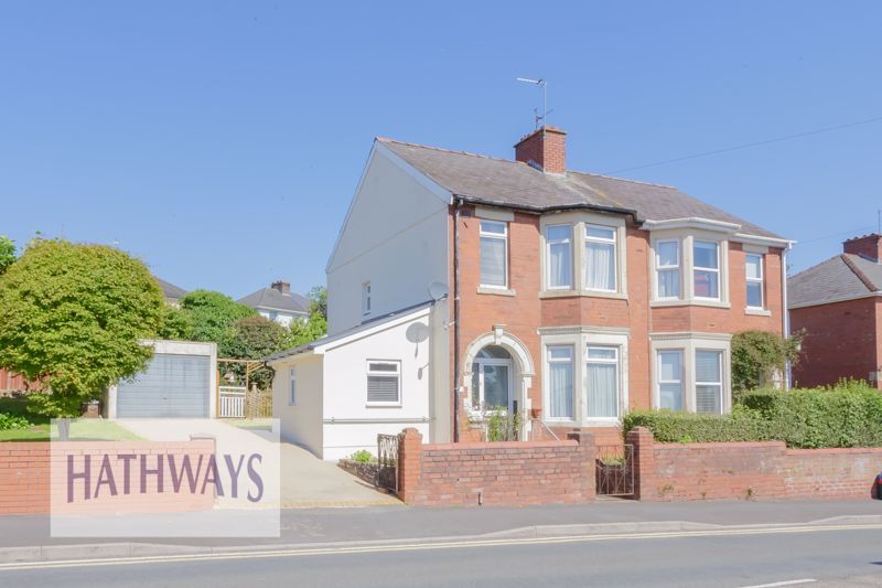 3 bed semidetached house for sale in Lodge Road, Caerleon, Newport