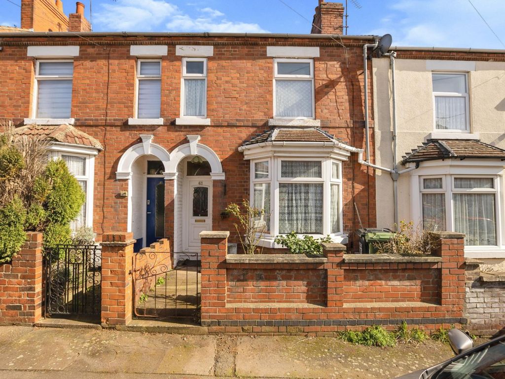 3 bed terraced house for sale in Alexandra Road, Wellingborough NN8, £