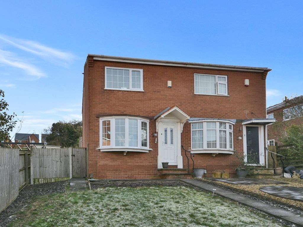 2 bed semidetached house for sale in Crawford Rise, Arnold, Nottingham