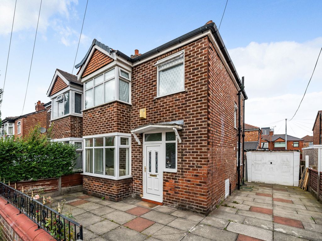 3 bed semidetached house for sale in Ollier Avenue, Manchester M12, £
