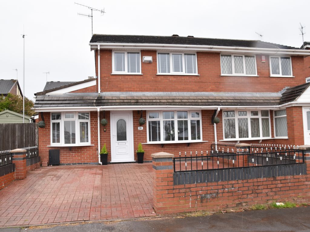3 bed semidetached house for sale in Farnworth Road, Meir Hay, Stoke