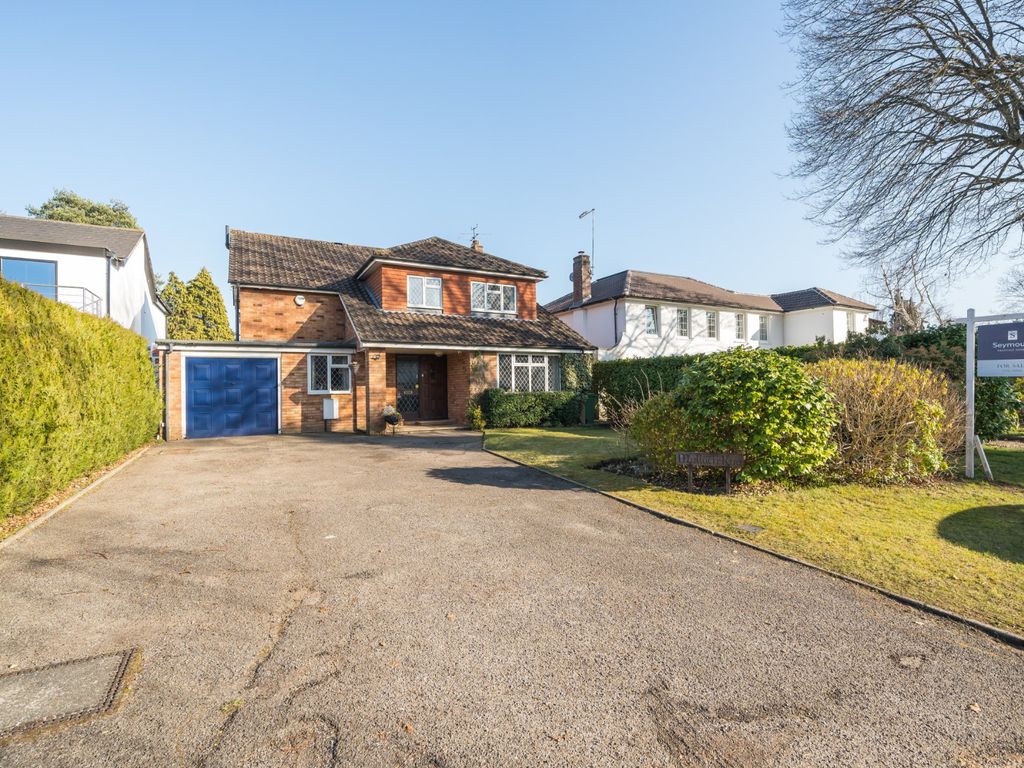 5 bed detached house for sale in Woodham Waye, Woking GU21, £985,000