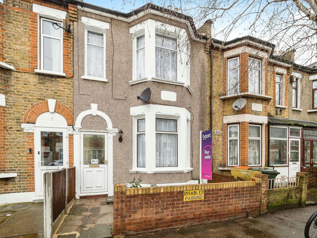 3 bed terraced house for sale in Wortley Road, East Ham, London E6, £