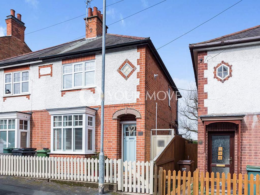 2 bed semi-detached house for sale in danvers road, mountsorrel, loughborough, leicestershire le12