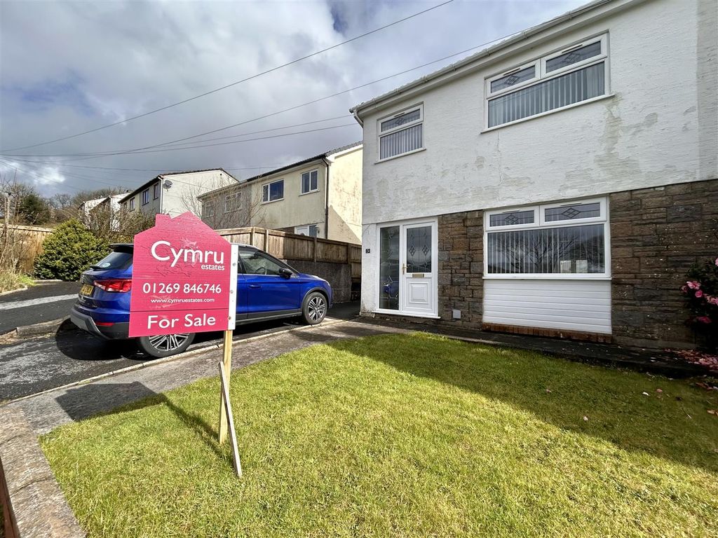 Semidetached house for sale in Min Y Graig, Pontyberem, Llanelli SA15