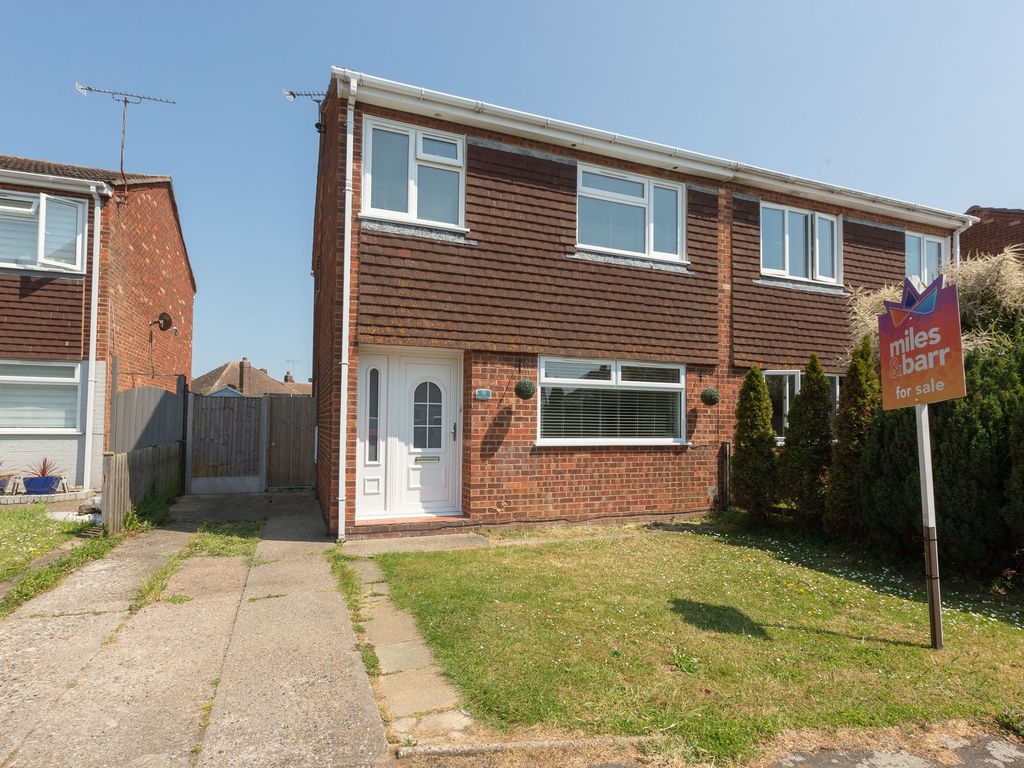 3 bed semidetached house for sale in Quantock Gardens, Ramsgate CT12