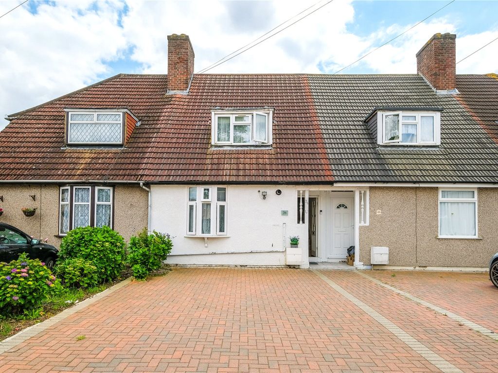 2 bed terraced house for sale in Winterbourne Road, Dagenham, Essex RM8