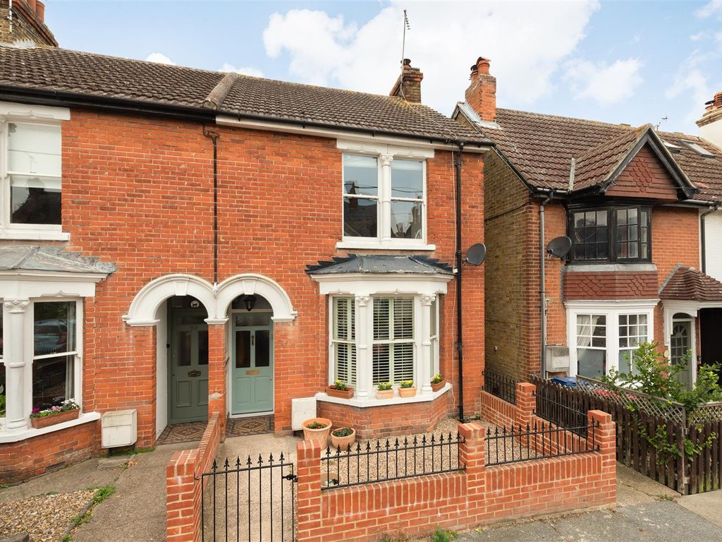 3 bed end terrace house for sale in Clare Road, Whitstable CT5, £