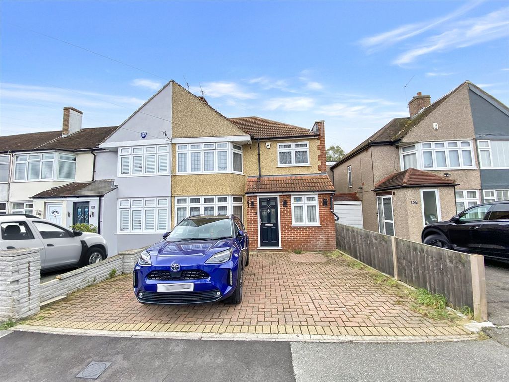 4 bed end terrace house for sale in Ramillies Road, Sidcup, Kent DA15