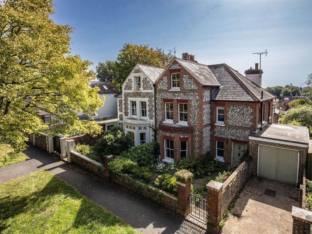 5 bed semidetached house for sale in Prince Edwards Road, Lewes BN7, £