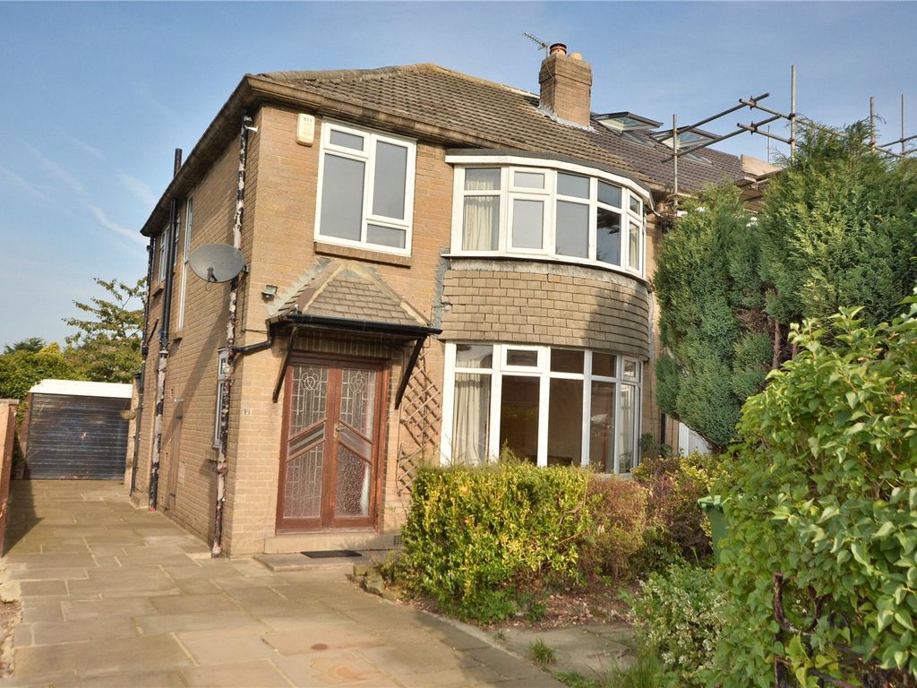 3 bed semidetached house for sale in Carr Manor Drive, Meanwood, Leeds