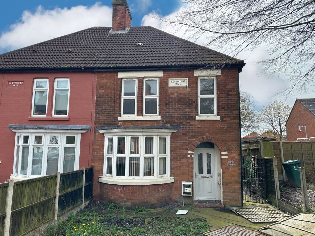 3 bed semidetached house for sale in 28 York Road, Church Gresley