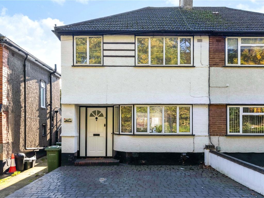 3 bed semidetached house for sale in Amherst Drive, Orpington BR5, £