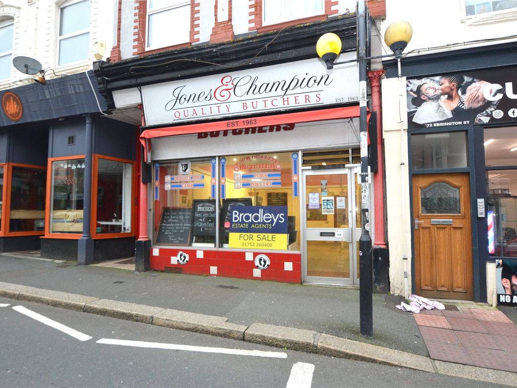 1 bed terraced house for sale in Ebrington Street, Plymouth, Devon PL4