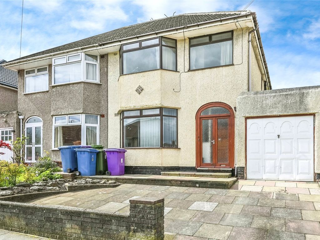 3 bed semidetached house for sale in South Road, Liverpool