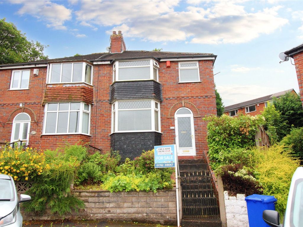 3 bed semidetached house for sale in Harcourt Avenue, Meir, Stoke On