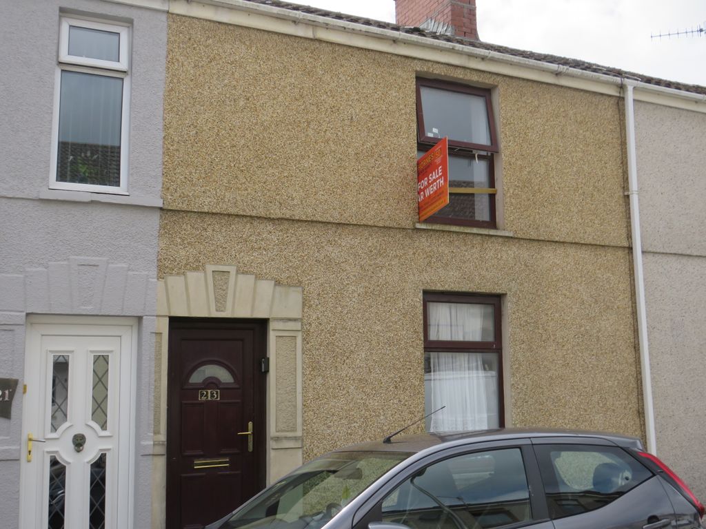 2 bed terraced house for sale in Glanmor Road, Llanelli SA15, £87,500