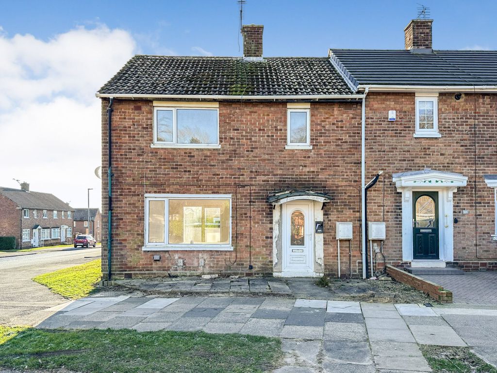 3 bed end terrace house for sale in Acre Rigg Road, Peterlee SR8, £