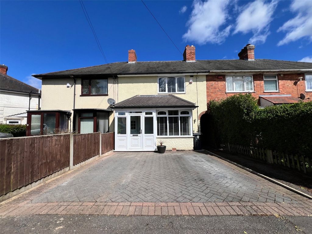 3 bed terraced house for sale in Nailstone Crescent, Birmingham B27, £