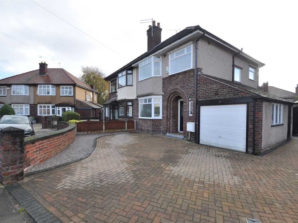 3 bed semidetached house for sale in Saltburn Road, Wallasey CH45, £
