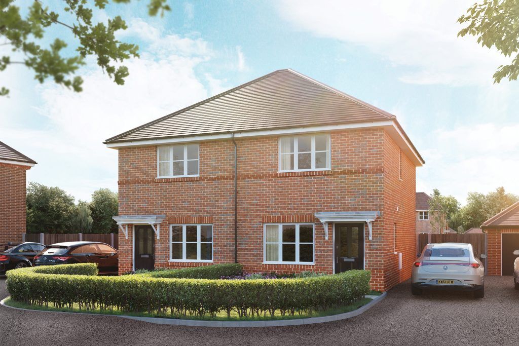 New home, 2 bed semidetached house for sale in "The Eversley" at Two