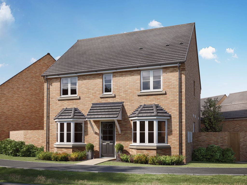 New home, 4 bed detached house for sale in Deer Park Way, Peterborough