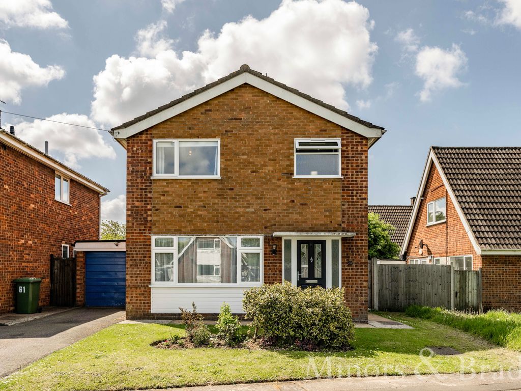 3 bed detached house for sale in Proctor Road, Old Catton, Norwich NR6