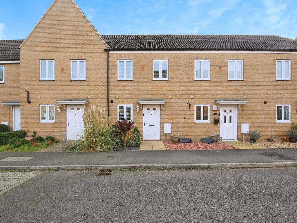 2 bed terraced house for sale in Mallory Drive, Peterborough PE7, £