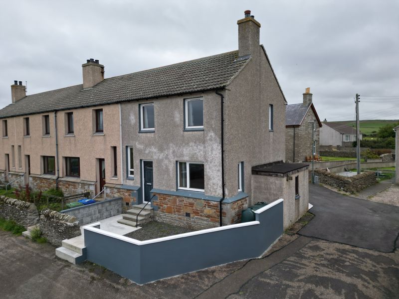 2 bed terraced house for sale in School Place, Forss, Thurso KW14, £