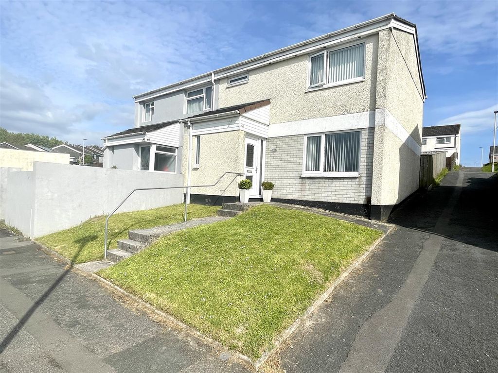2 bed semidetached house for sale in Bicton Close, Leigham, Plymouth