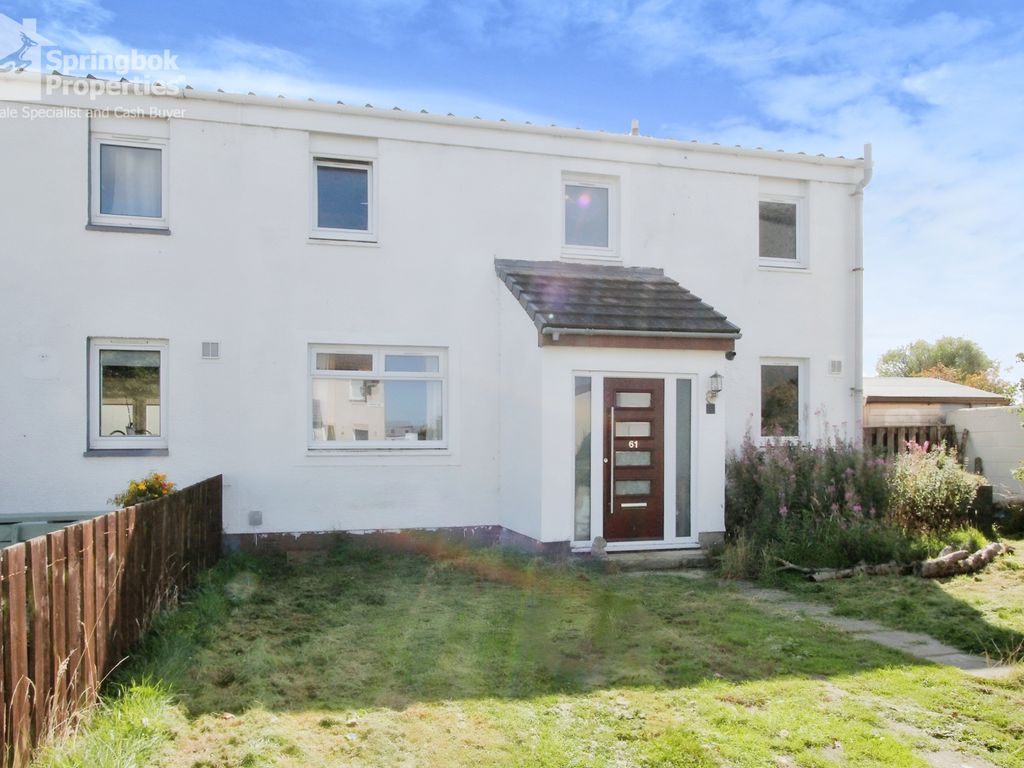 4 bed terraced house for sale in Abbey Crescent, Kinloss, Forres, Moray