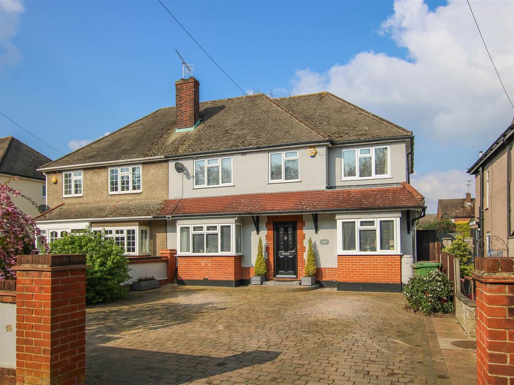 4 bed semidetached house for sale in Ongar Road, Pilgrims Hatch, Brentwood CM15 Zoopla