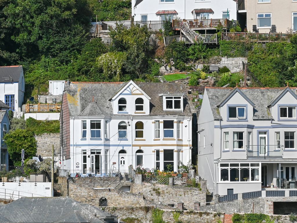 5 bed semidetached house for sale in Hillcrest, Shuttta Road, Looe, Cornwall PL13, £275,000