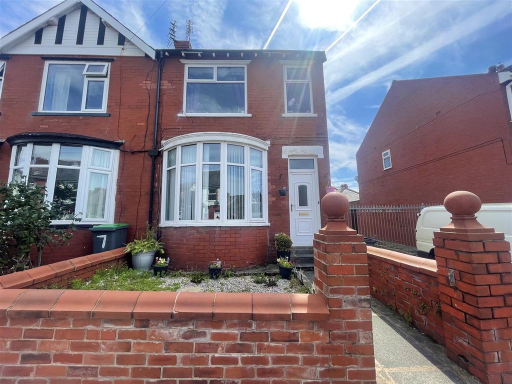 2 bed end terrace house for sale in Condor Grove, Blackpool FY1, £