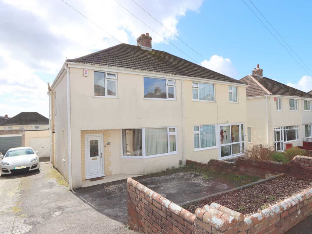 3 bed semidetached house for sale in Woodford Avenue, Plymouth PL7