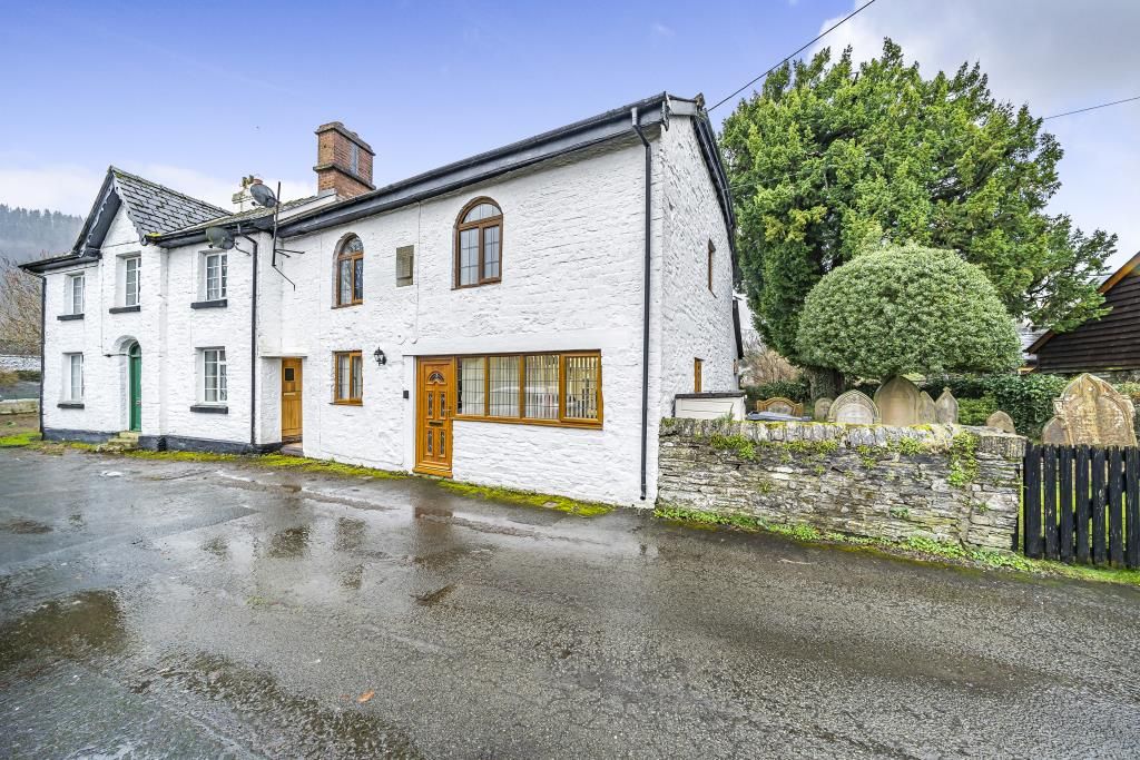 3 bed semidetached house for sale in New Radnor, Presteigne LD8, £