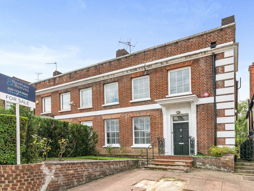 4 bed semidetached house for sale in Finchley Road, Hampstead NW3, £