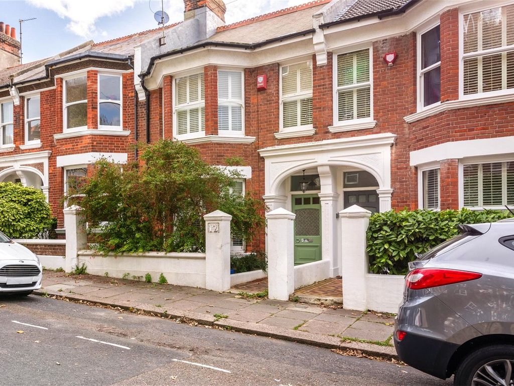 4 bed terraced house for sale in Belle Vue Gardens, Brighton, East