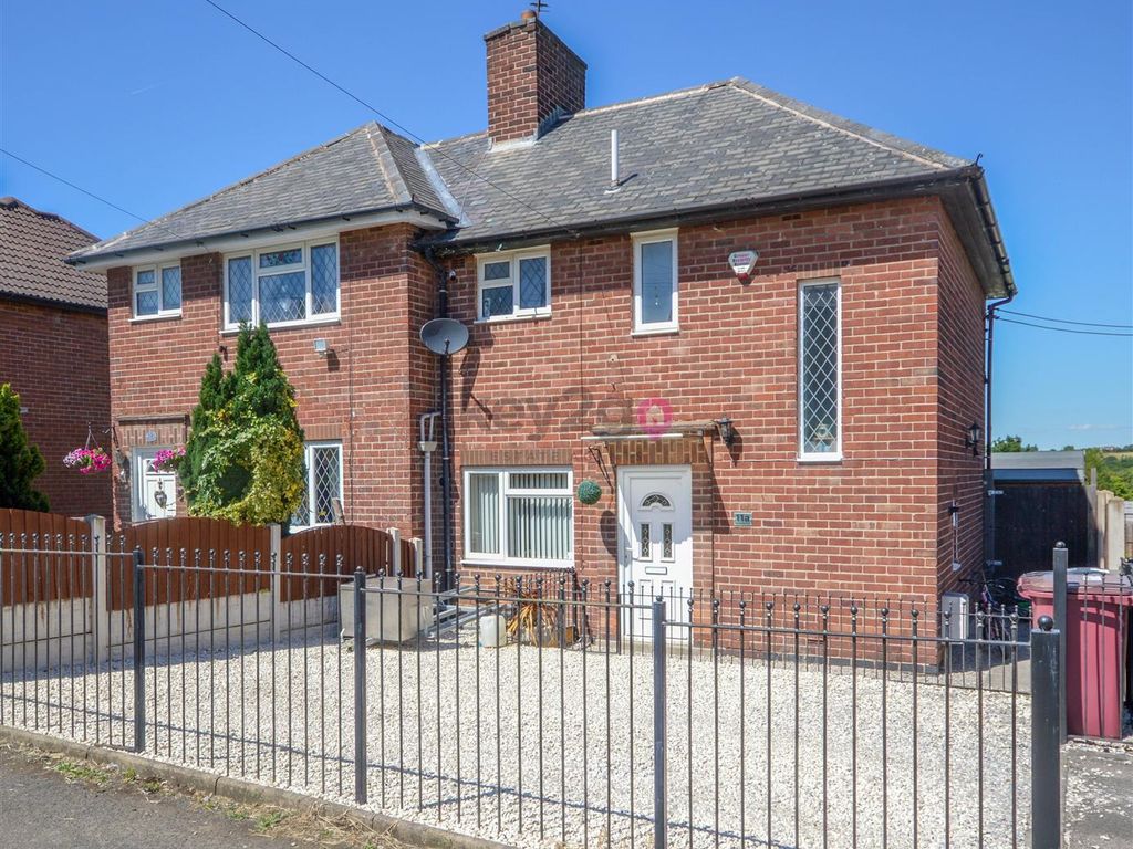 2 bed semidetached house for sale in Woodside Avenue, Killamarsh